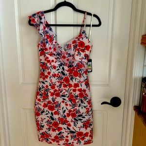 NWT floral fitted dress